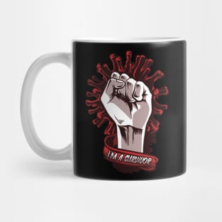 Coronavirus Survivor Mug